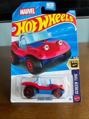 Marvel Spider-Mobile - Red & Blue Hot Wheels